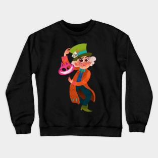 Mad Hatter Boo to You Parade Crewneck Sweatshirt